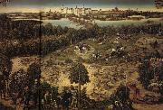 Lucas Cranach The Stag Hunt oil on canvas